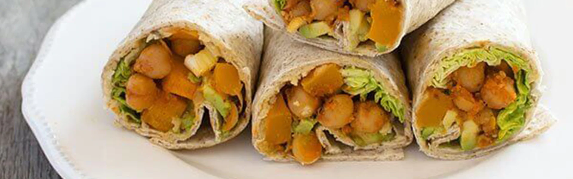 Chickpea wraps