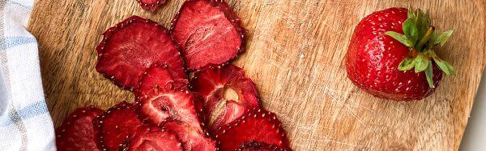 Oven-Dried Strawberries