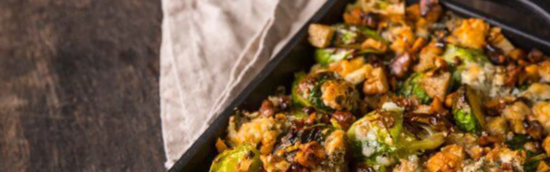 Stilton Cheese made with leftover Brussels Sprouts