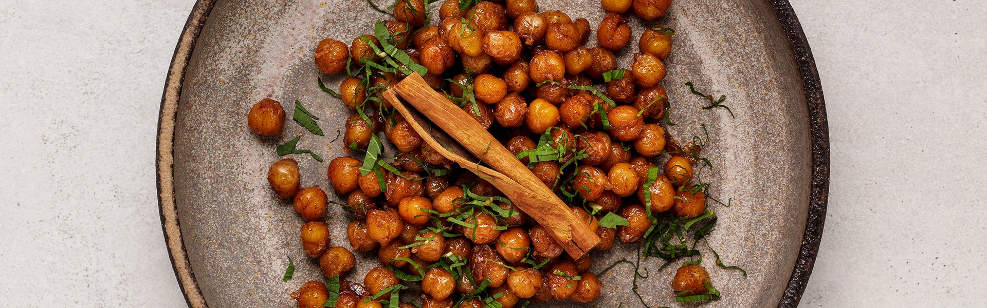 Honey Roasted Leftover Chickpeas