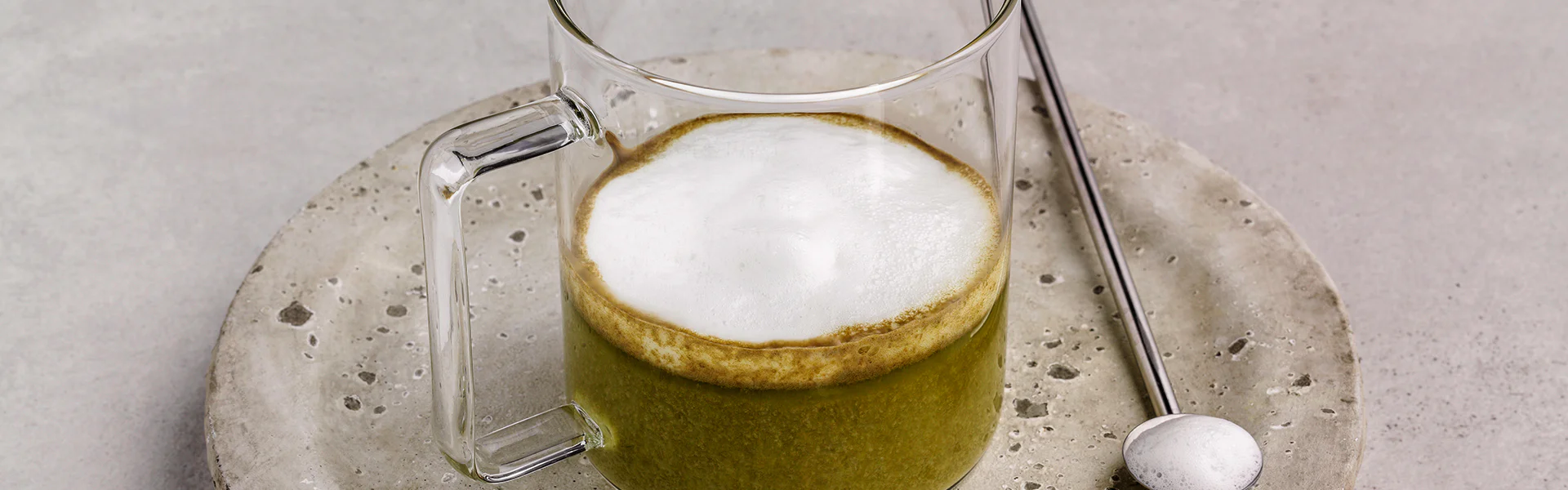 Matcha macchiato